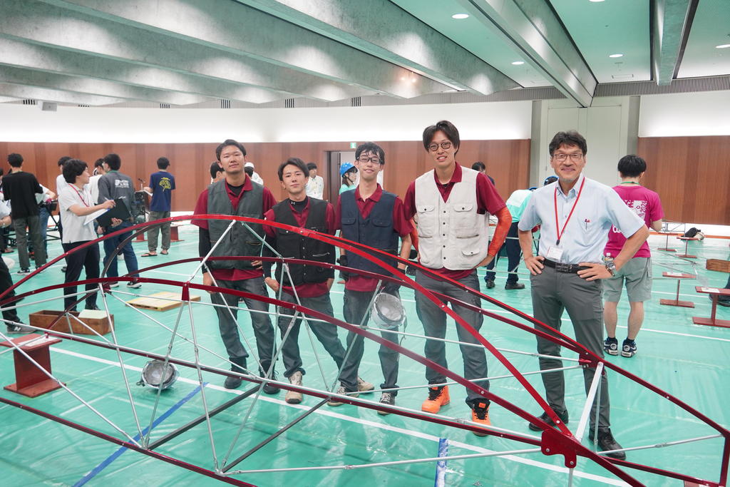 【ものつくり大学】Japan Steel Bridge Competition 2024で美観部門1位を受賞！