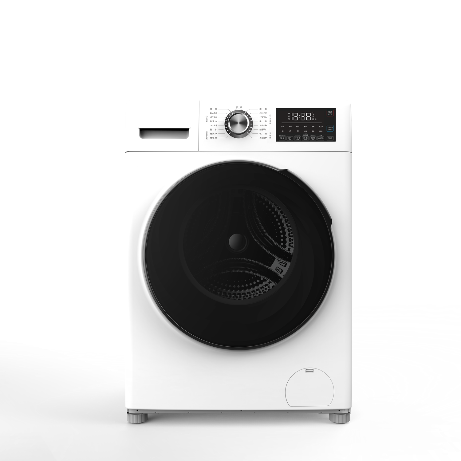 ドラム式洗濯機＝高額家電』の常識を洗い流す！あえてダイヤル式操作を 