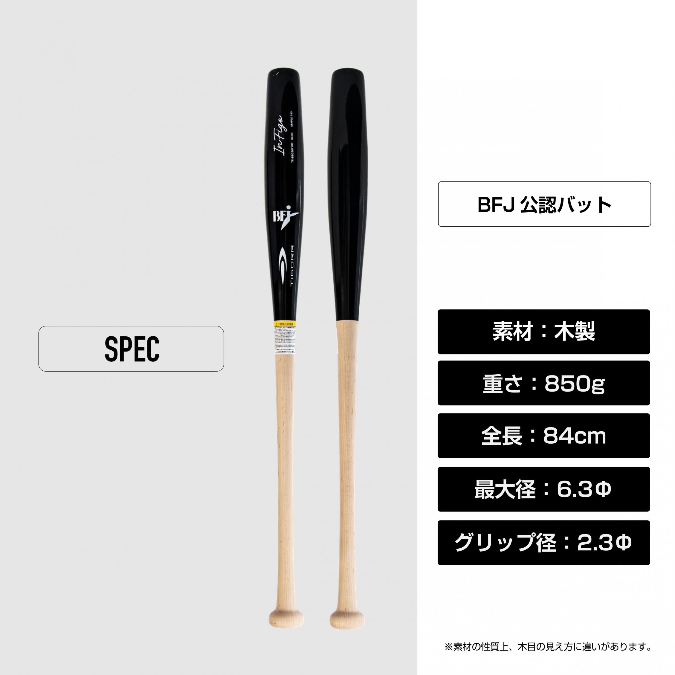 TIGORAから、BFJ公認魚雷型バットが登場！！ホームラン量産へ一歩