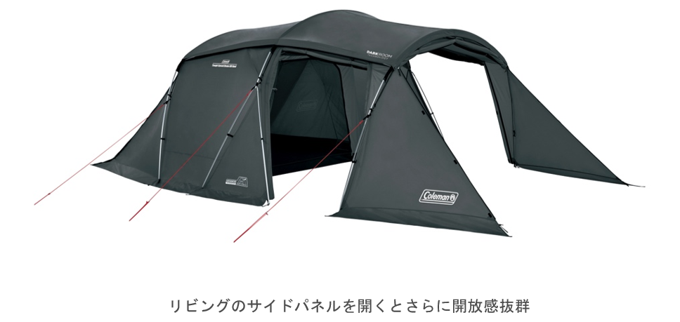 コールマン自立式前開きテント コールマンの定番「タフシリーズ」から新作テント登場！簡単設営「タフ