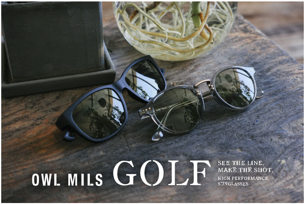 ゴルフ5限定販売】アウトドア界で話題の「OWL MILS」から、初のゴルフ