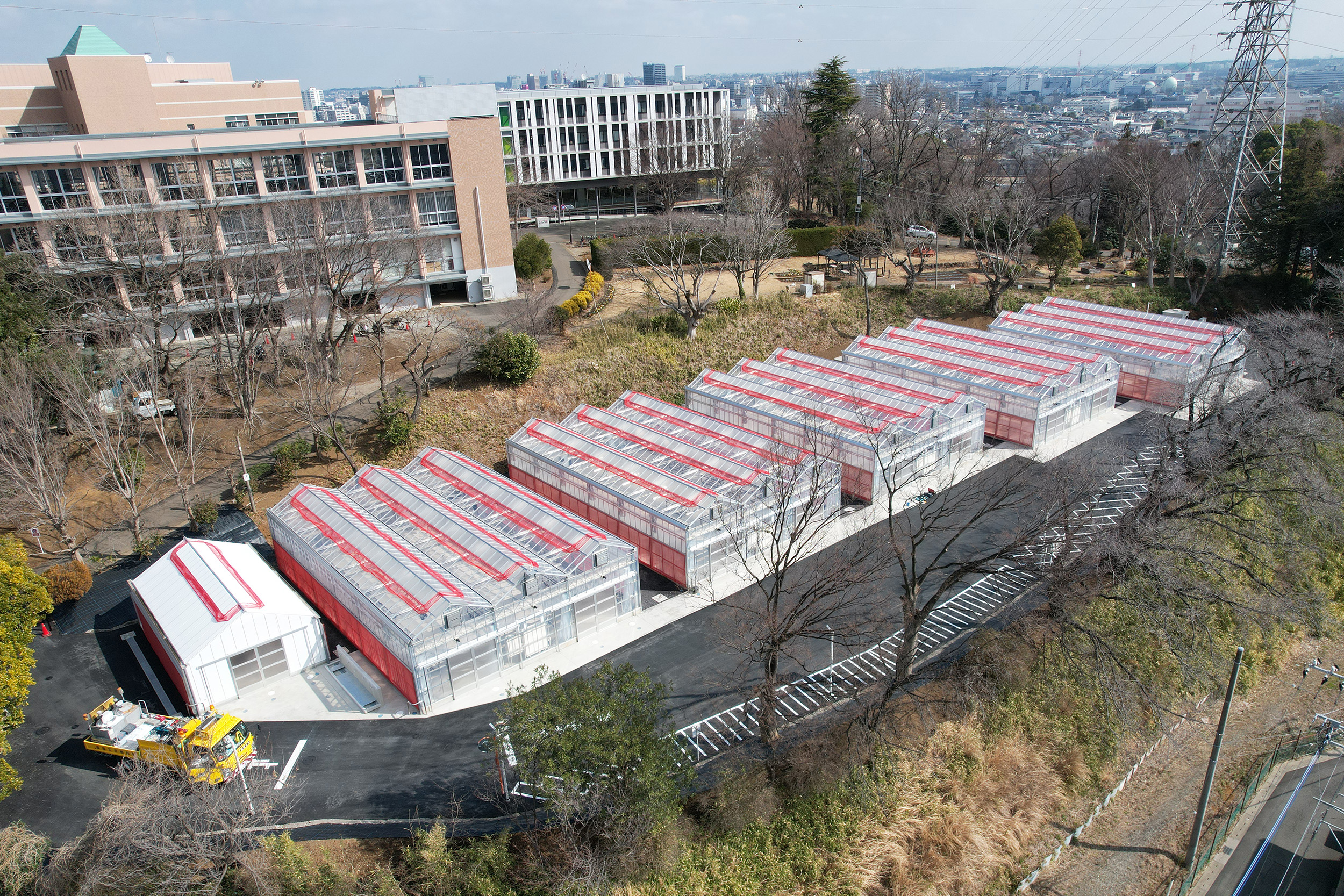 農業観察 大日本農業學會 東京農業大学】厚木キャンパスに新設された「長谷門東温室」をお披露目