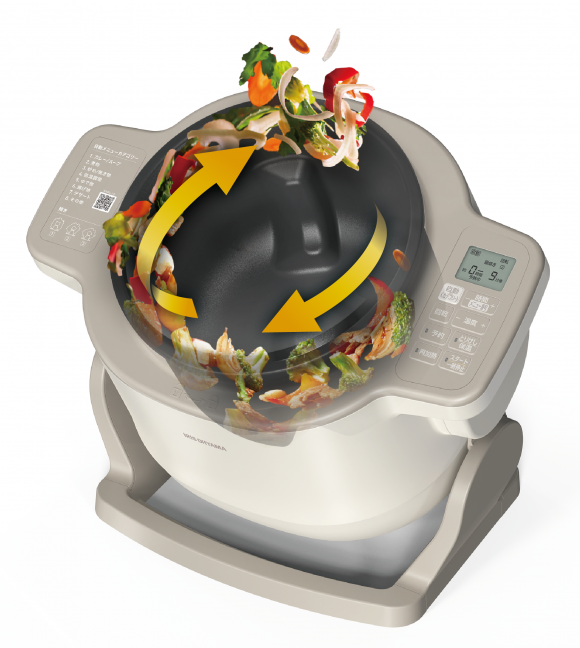 2024年製】【極美品】アイリスオーヤマ シェフドラム 自動かくはん式