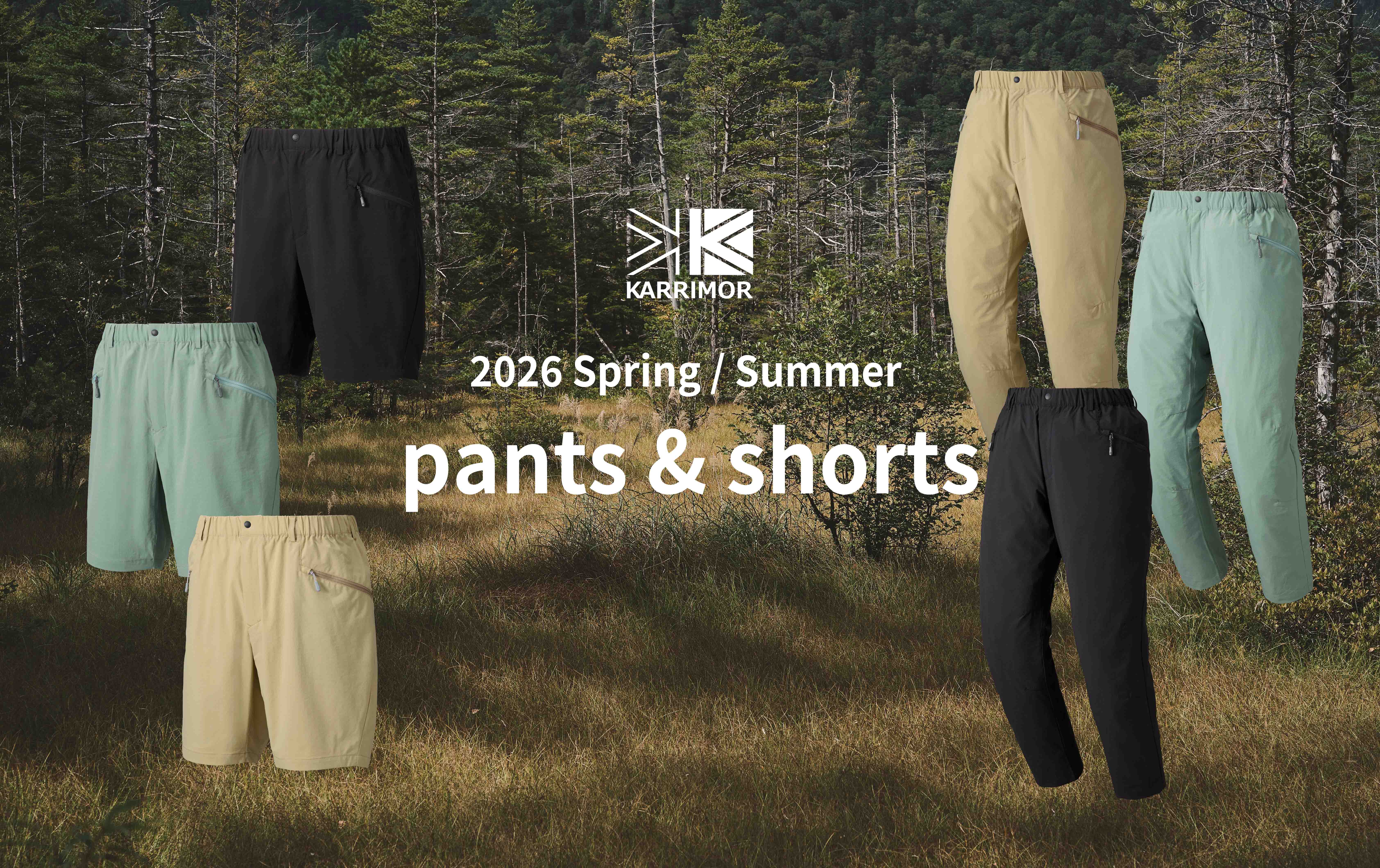 KARRIMOR】夏の山行を快適に支える軽量トレッキングパンツが登場