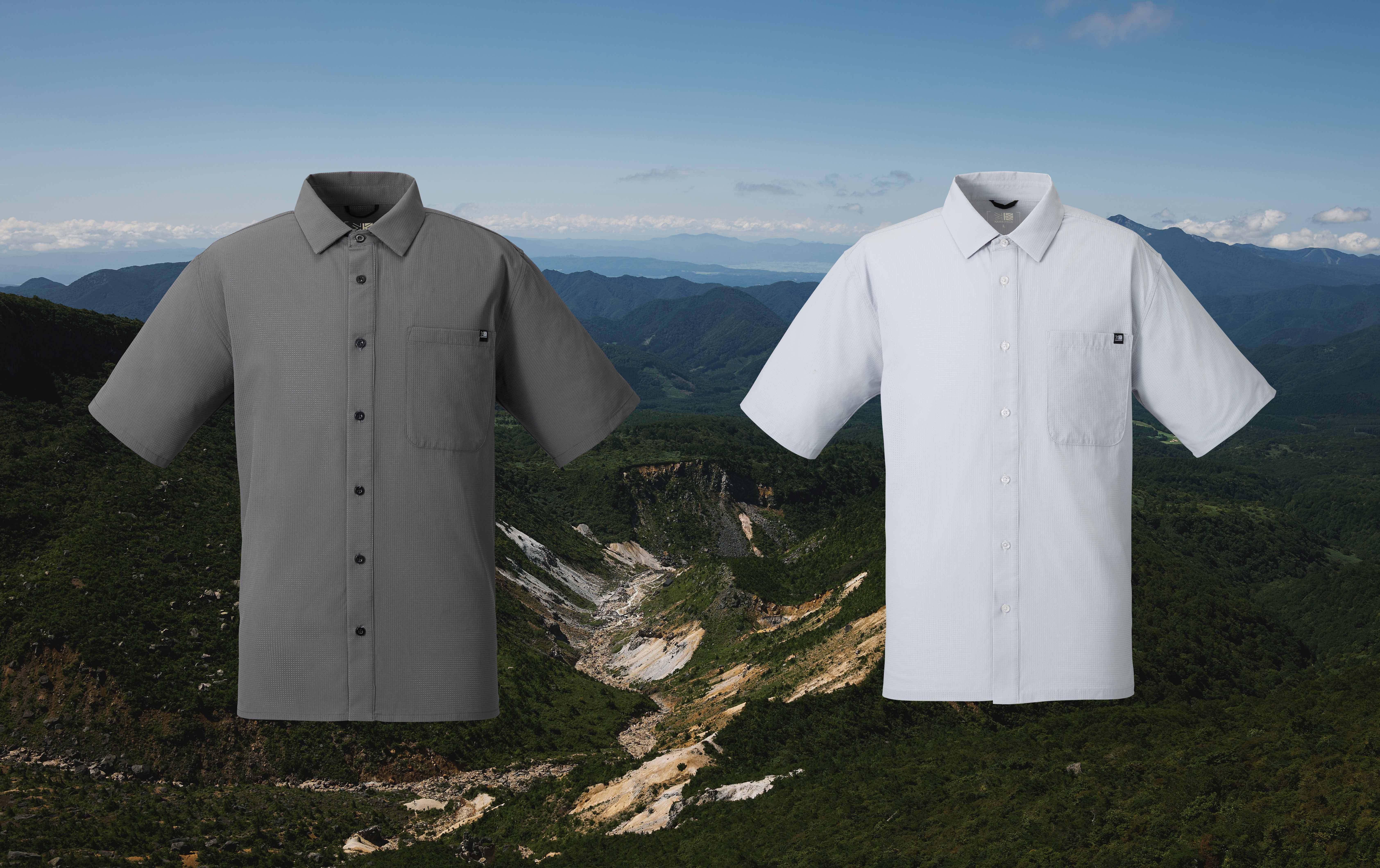 KARRIMOR】風が抜ける快適さを追求した半袖シャツ「trail S/S shirt