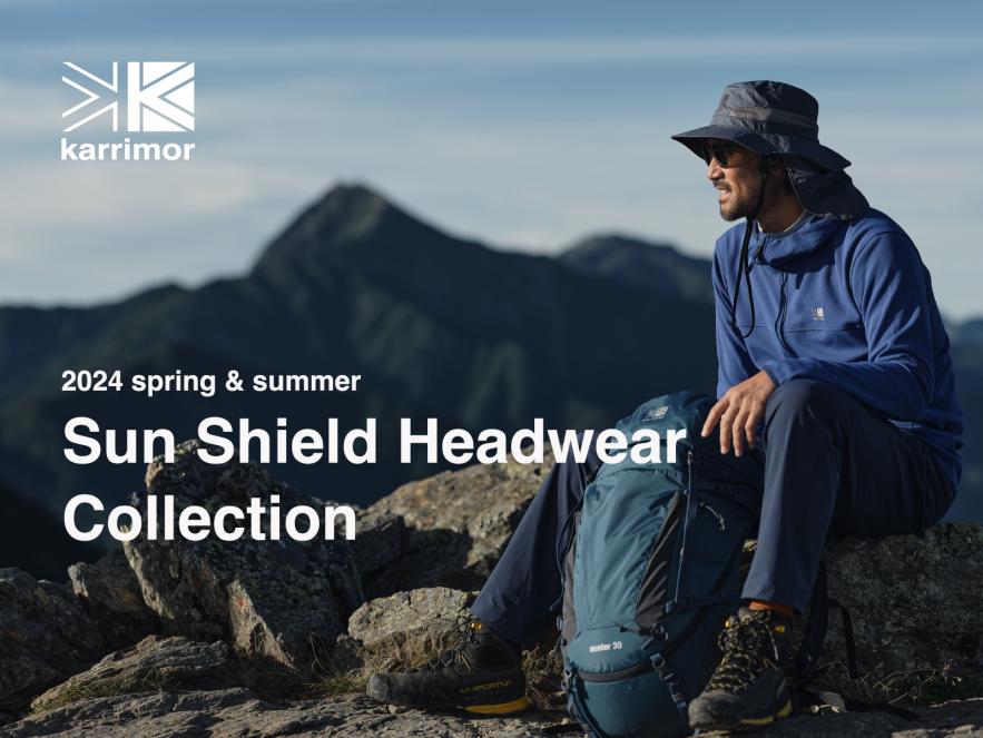 karrimorが、強い日差しから頭を守るHeadwear Collectionを3月より発売開始