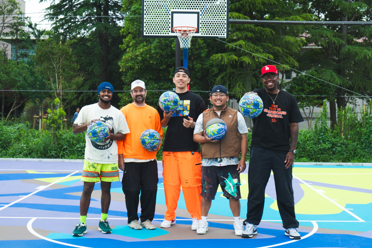 SPALDING とgo parkeyが手掛ける“リノベーション・アートコート”新たな