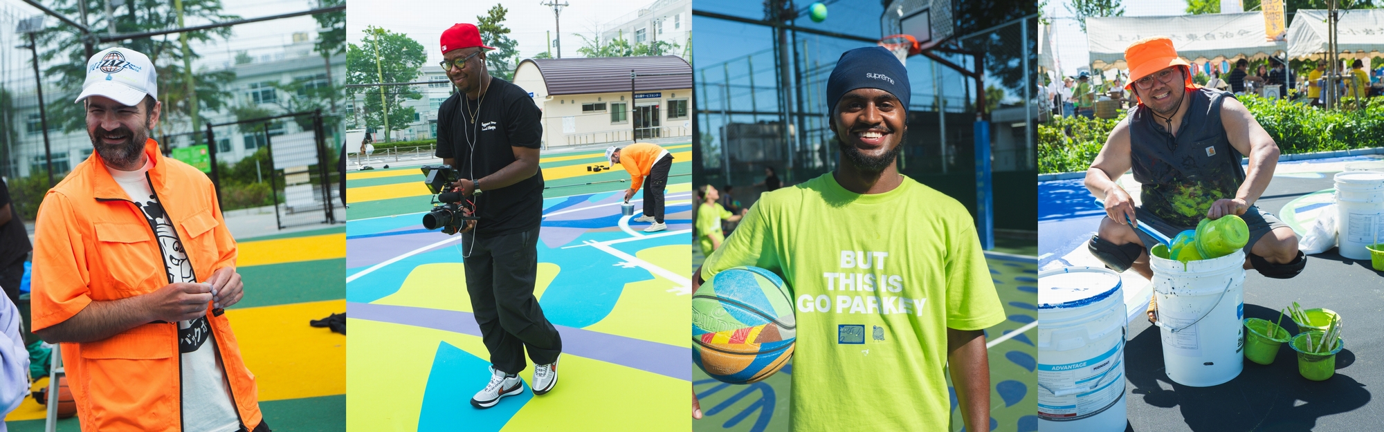 SPALDING とgo parkeyが手掛ける“リノベーション・アートコート” 新た