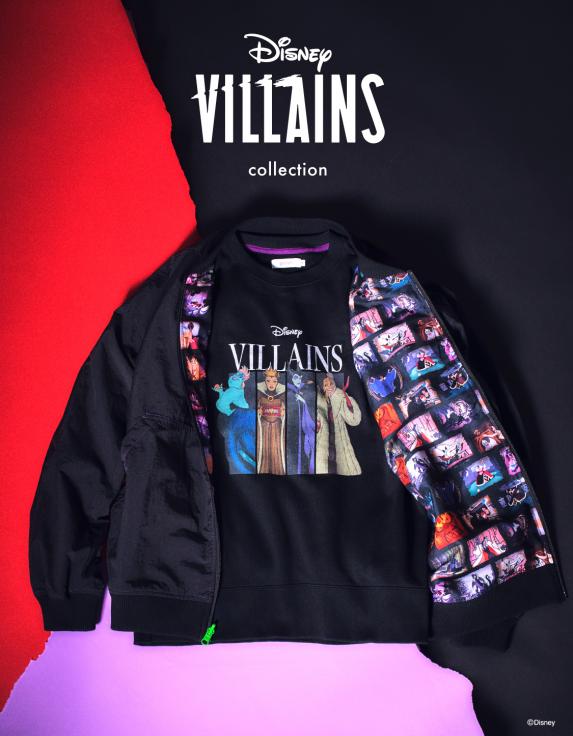 グラニフ　ヴィランズ　ジャケット ヴィランズ シルエット｜リバーシブルブルゾン｜ユニセックス