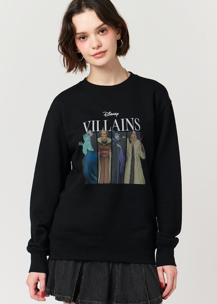 クルエラ カーディガン ディズニー graniph ヴィランズ Dハロ 白 黒