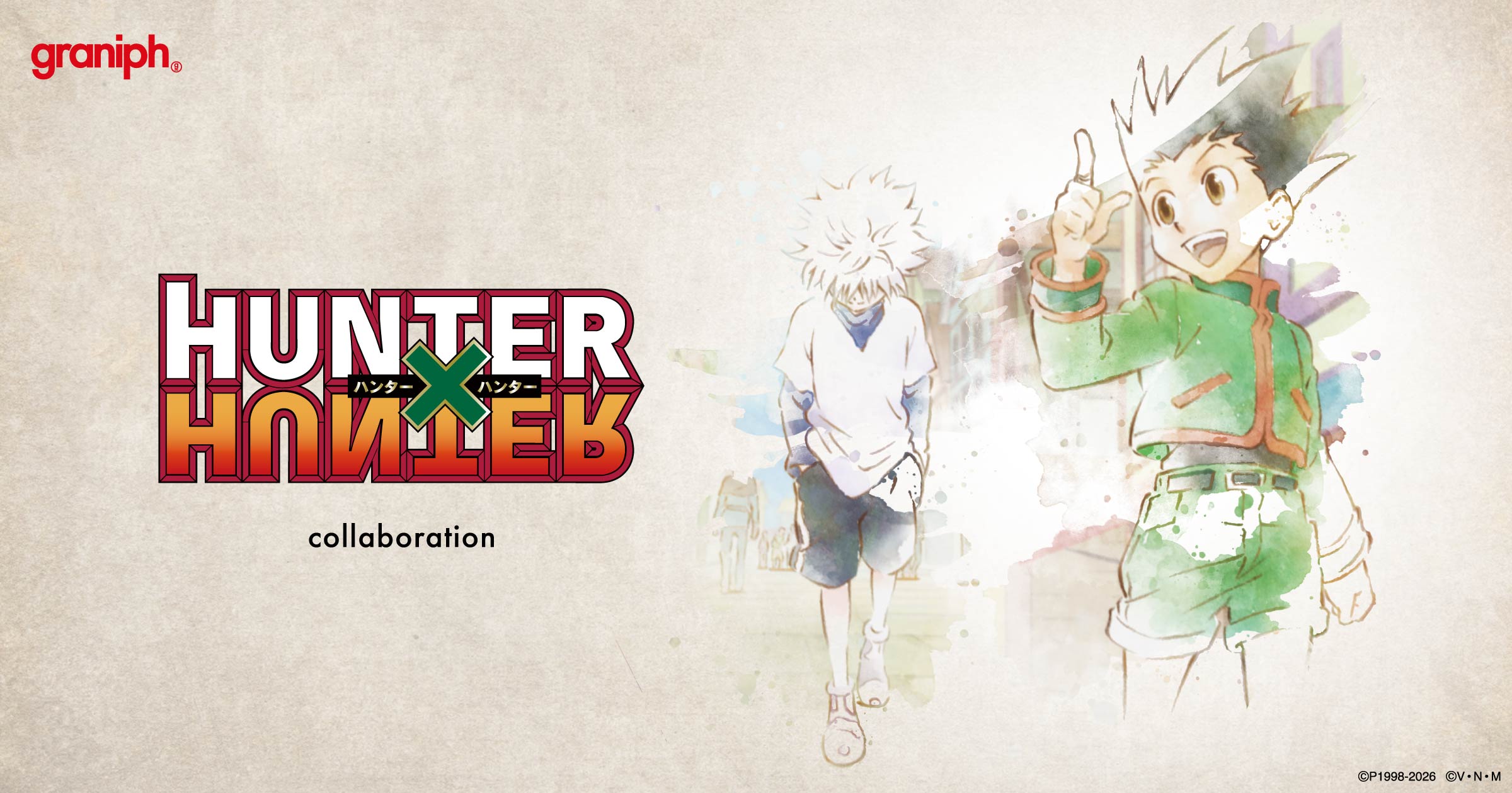 TVアニメ『HUNTER×HUNTER』との最新コラボレーションアイテムを2026年6