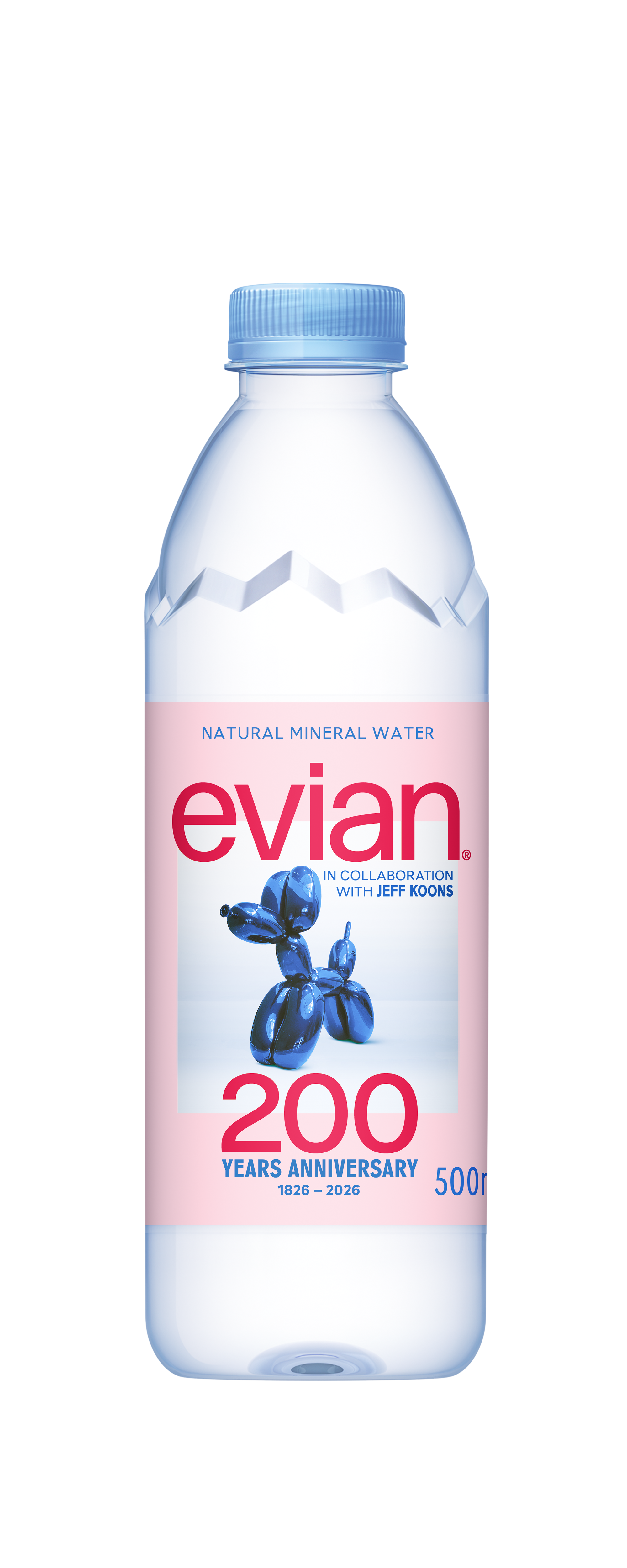 エビアン」ブランドの価値を表現した限定デザインボトルを2026年5月25