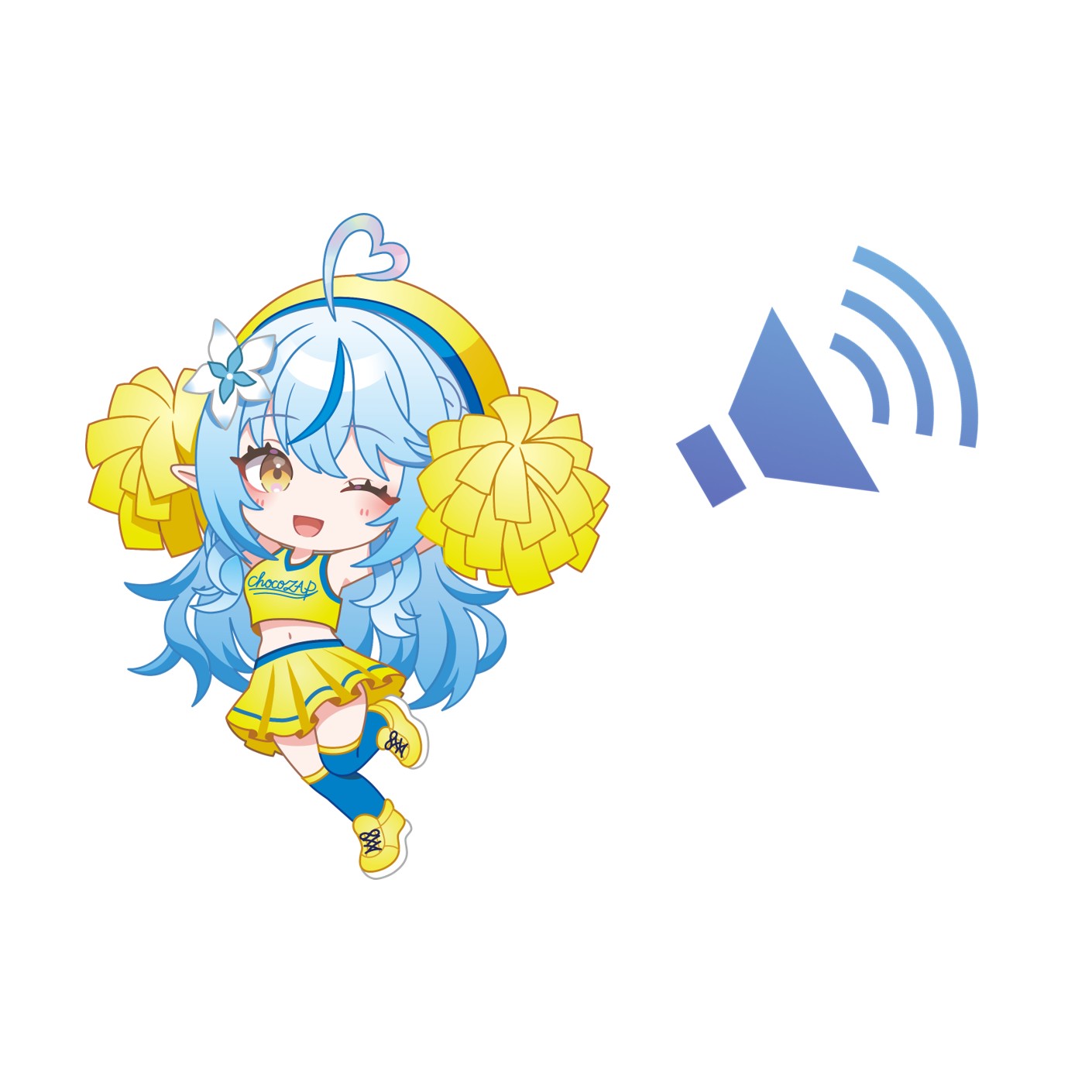 VTuber「雪花ラミィ」×「チョコザップ」コラボレーション 「推し」と