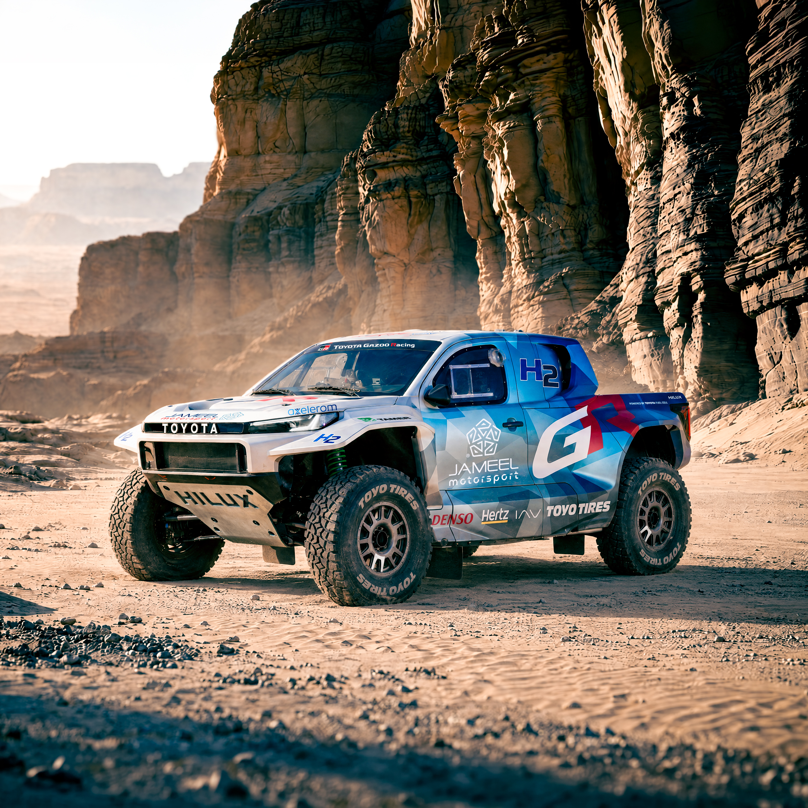ダカールラリー2027「Dakar Future Mission 1000」参戦の水素燃料電池