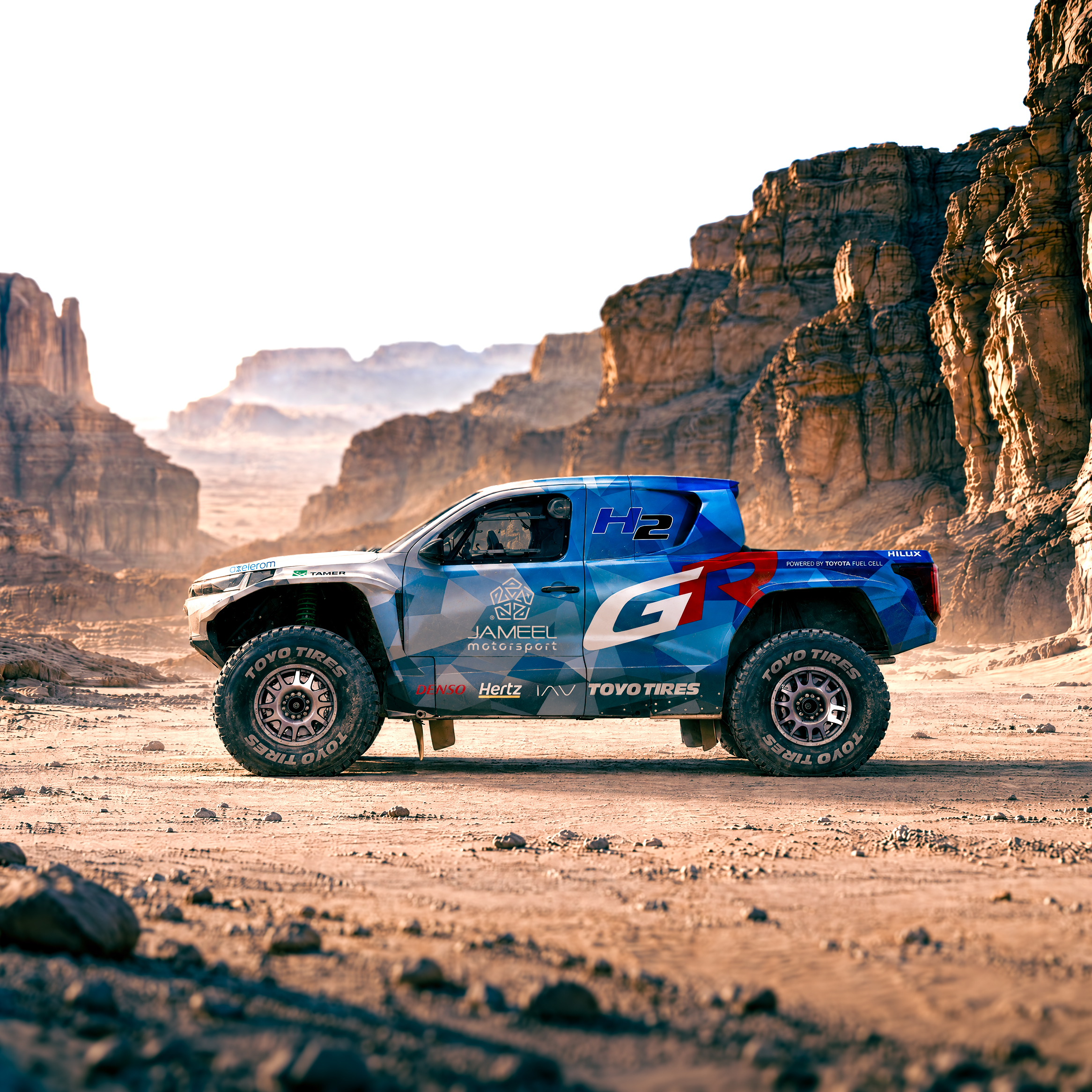 ダカールラリー2027「Dakar Future Mission 1000」参戦の水素燃料電池