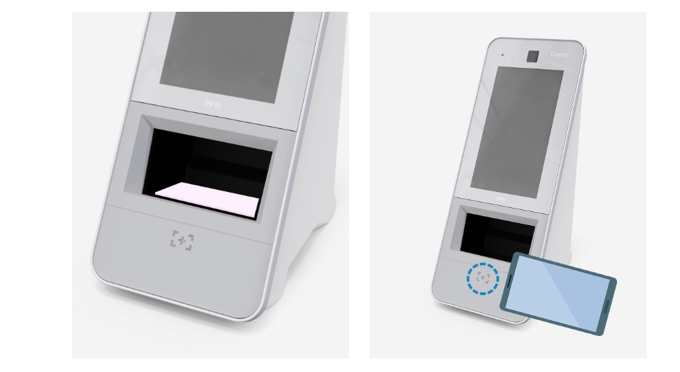 医療機関・薬局向け「顔認証付きカードリーダー Caora」 後継製品を