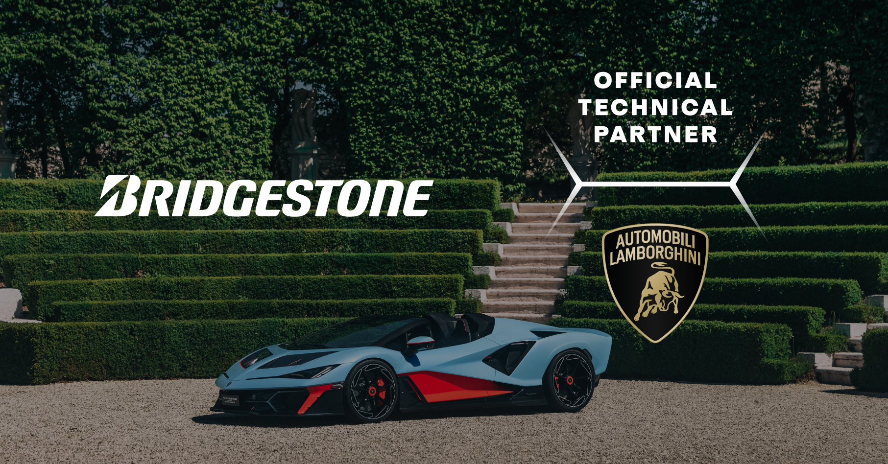 LAMBORGHINIランボルギーニ2×8段変速後ろタイヤ新品 ブリヂストン、ランボルギーニ「Fenomeno Roadster」にプレミアム