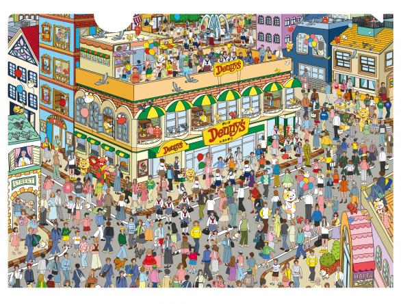 デニーズ クリアファイル DENIYADORI 未使用 2025 デニーズ クリア