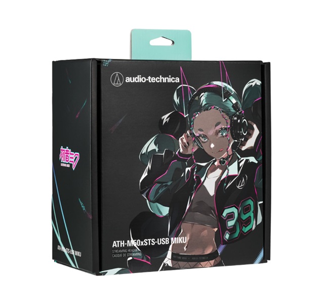 送料込　ストリーミングヘッドセットATH-M50xSTS-USB MIKU ATH-M50xSTS-USB MIKU｜オンラインストア限定：ヘッドホン