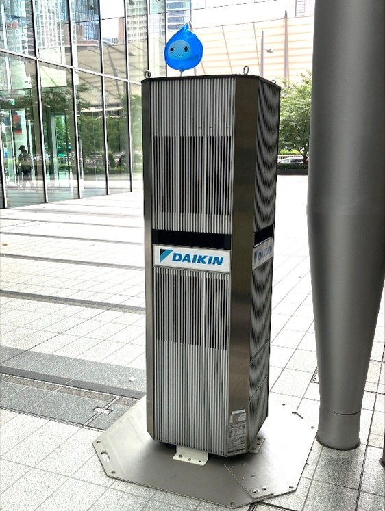 東京ミッドタウン八重洲にて都心型暑熱対策の取組み 「TOKYO COOL