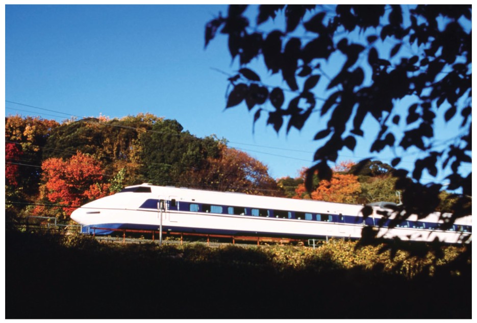 鉄道マニアさんオススメ日本国有鉄道時代のニューモデル新幹線運転記念ポストカード BLUE BULLET開店1周年記念】懐かしい車両と「自然×鉄道」が美しい