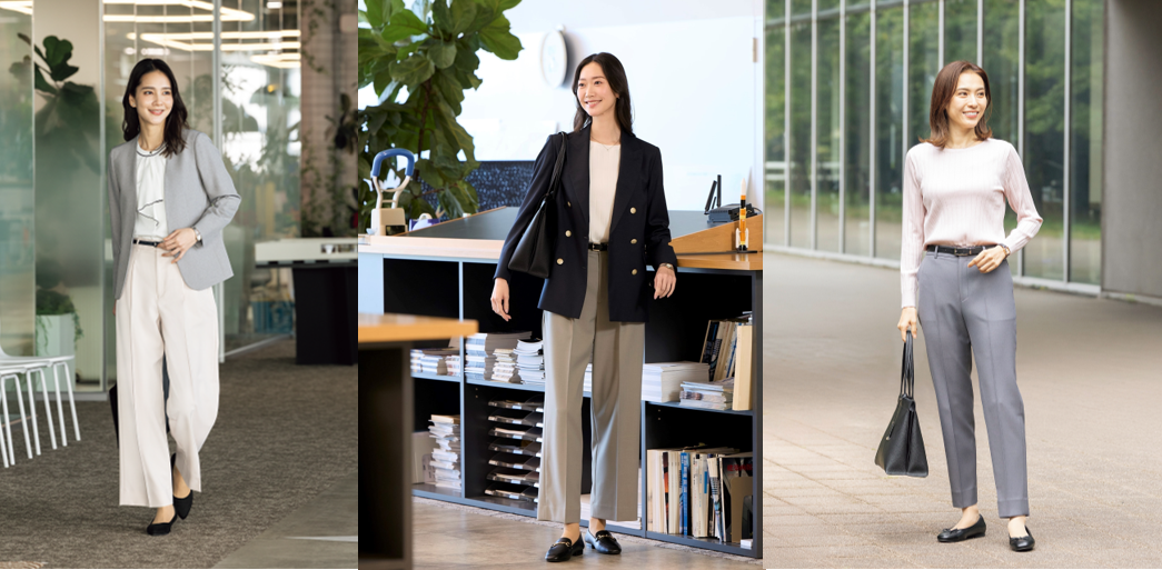 はくだけでまっすぐ美脚が叶う磨きぬいた美シルエットパンツ