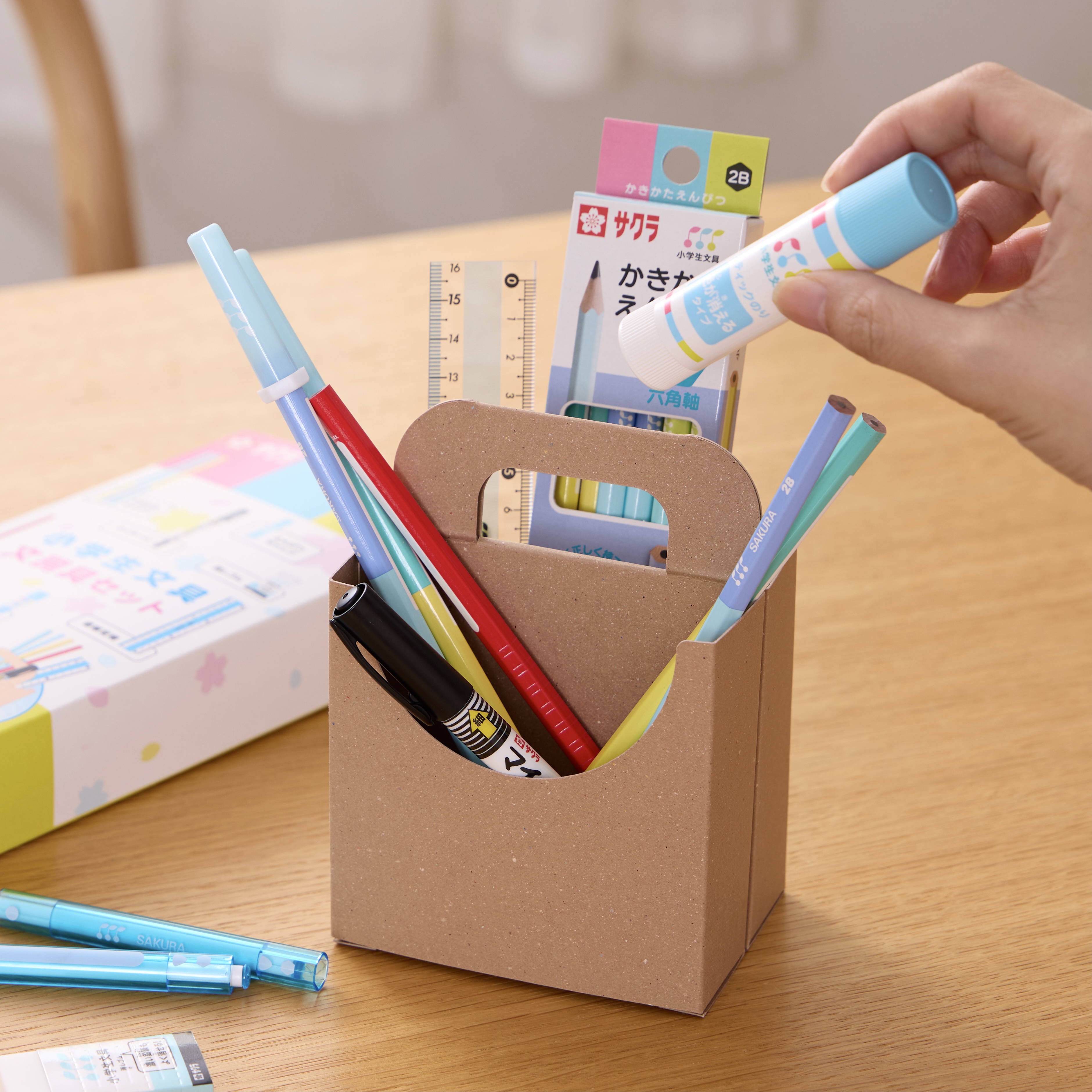 ギフトにもおすすめ！入学準備に必要な文具が便利なセットに