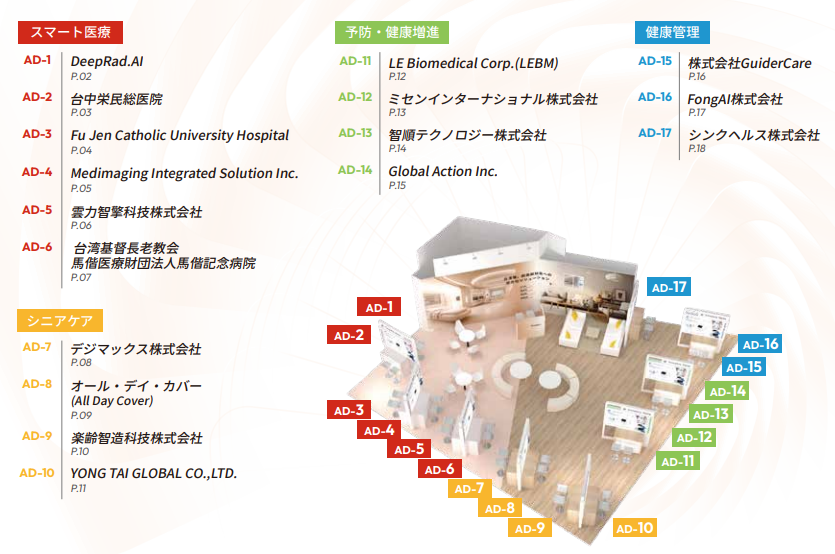 台湾エキスポ 2026（7月15日～17日）にスマートヘルスケアパビリオンを