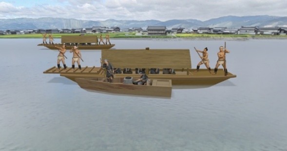 大阪工業大学】江戸時代の鍵屋浦を体感！ 淀川舟運のイメージをARで
