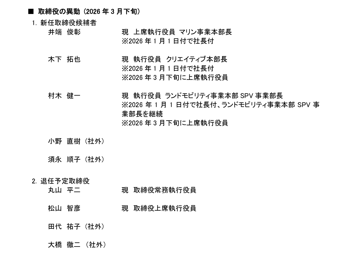 ヤマハ発動機株式会社