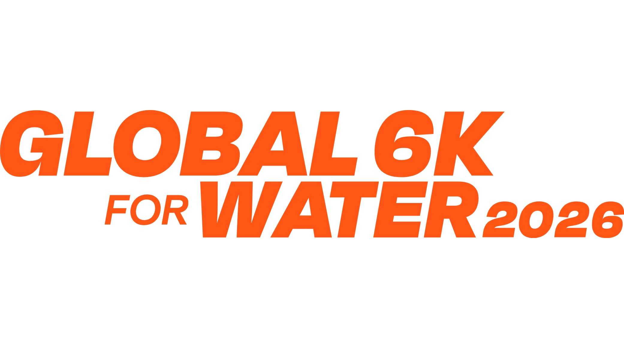 世界の水問題を考えるチャリティイベント「GLOBAL 6K for WATER 2026」への協賛及び参加