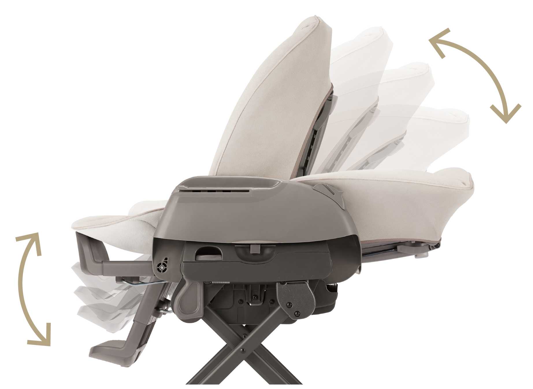 リクライニング5段階