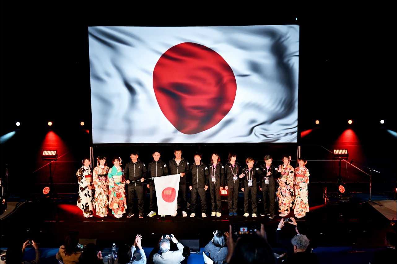 開会式　日本チーム