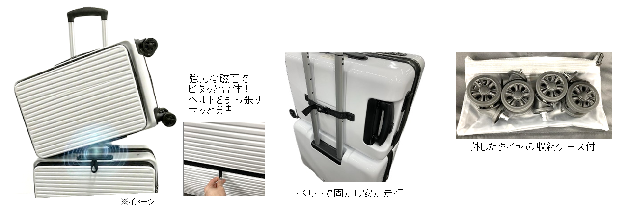 マグピタキャリー特長