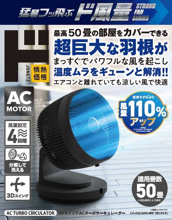 3DスイングACターボサーキュレーターPKG