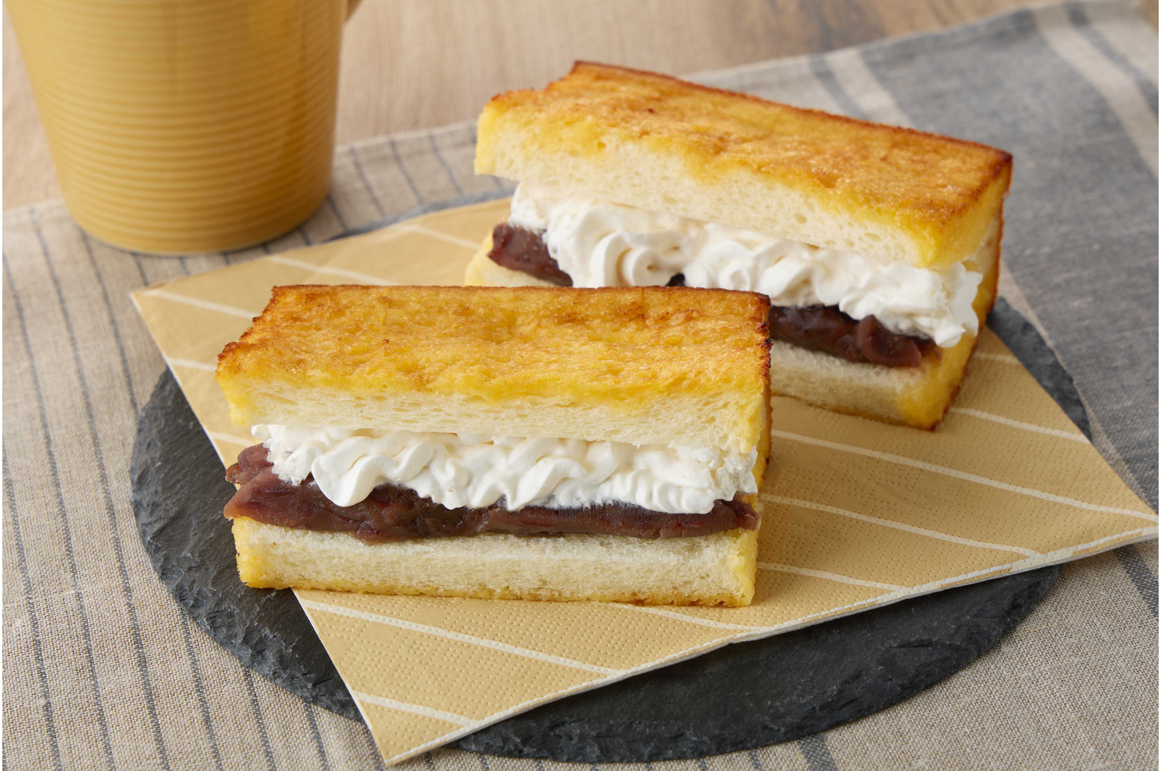 厚ぎりフレンチ(ホイップ×あんこ)