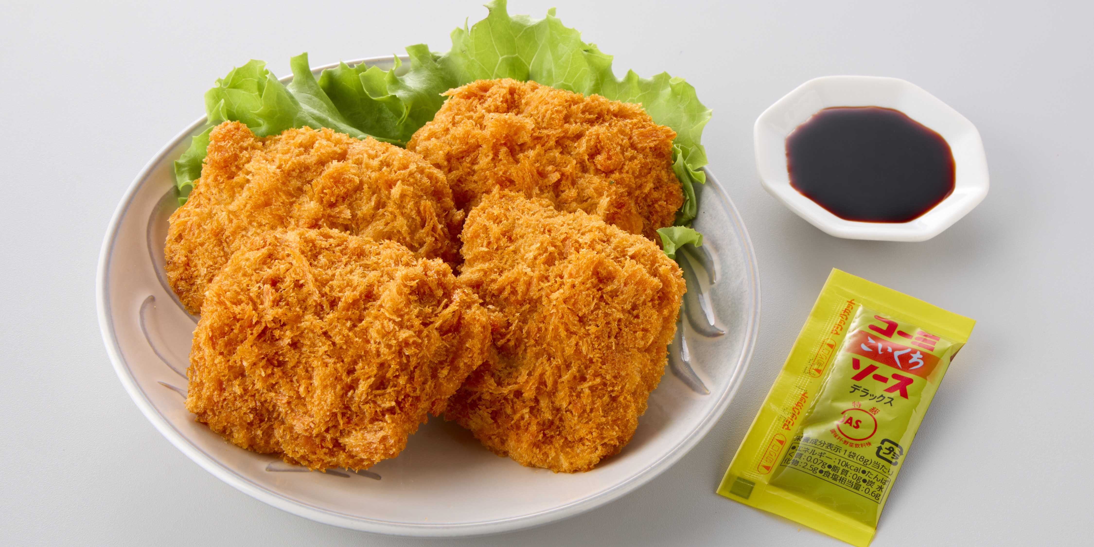 コーミソース付き！極み肉感の絶品ヒレカツ