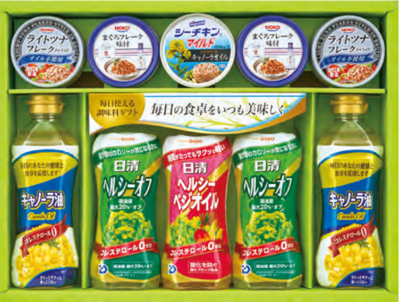 日清オイル＆宝幸シーフードバラエティギフト