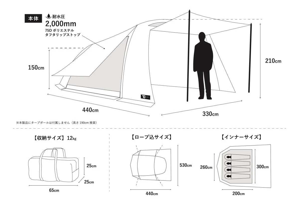 テンビ シェルター2