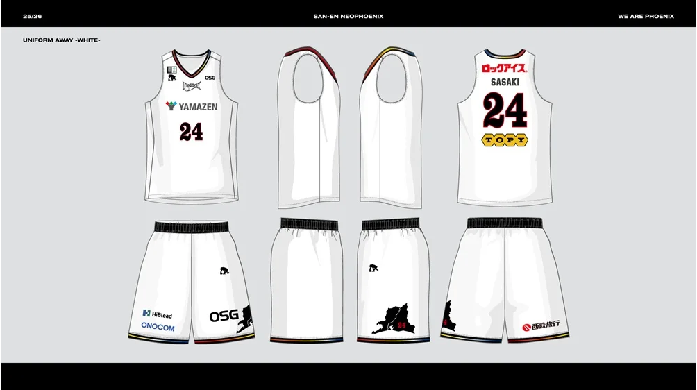 Topy Industries & Sanen Neo Phoenix: 2025-26 Sponsorship