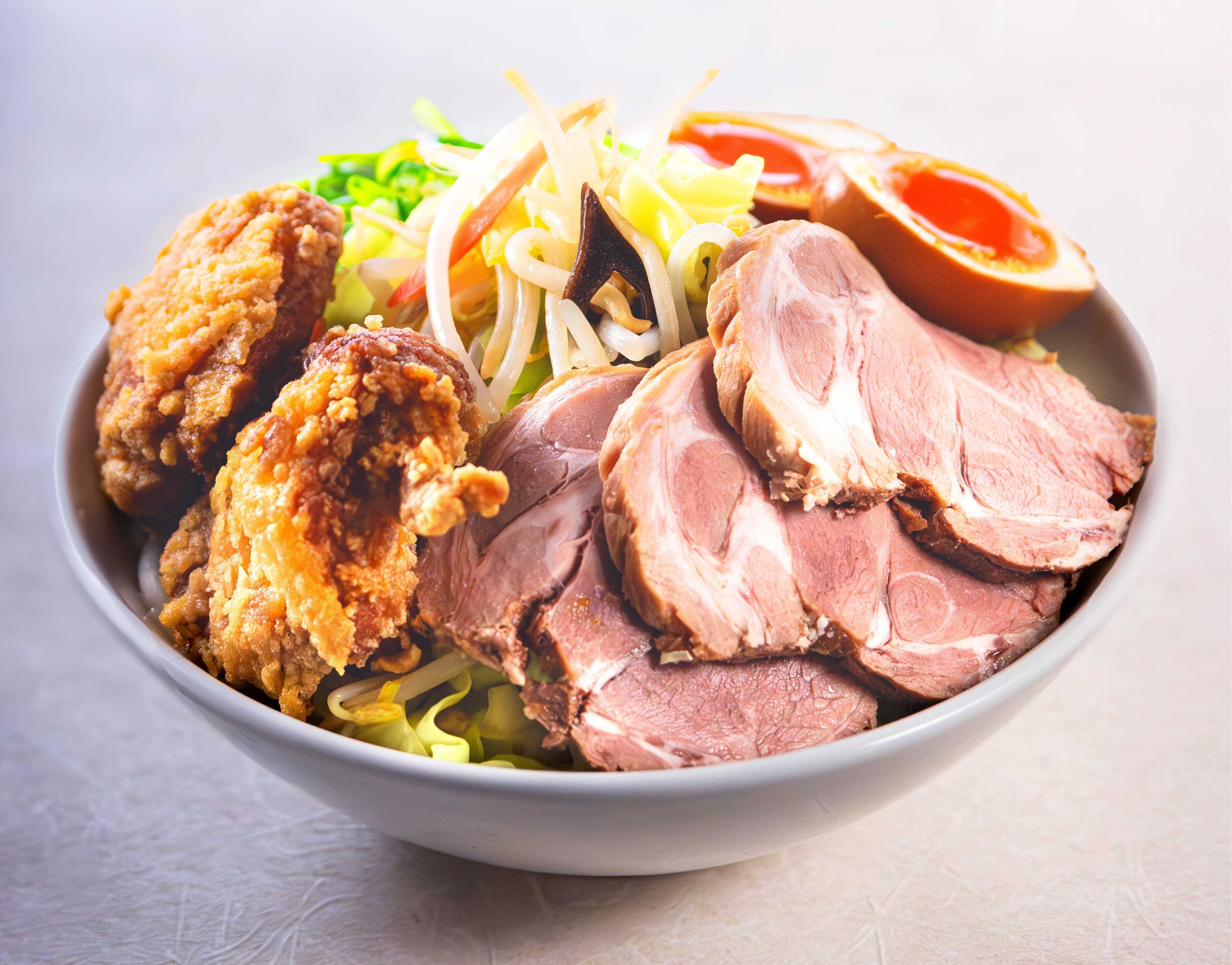 名島亭_佐野高萩_油山_鬼盛り油そば