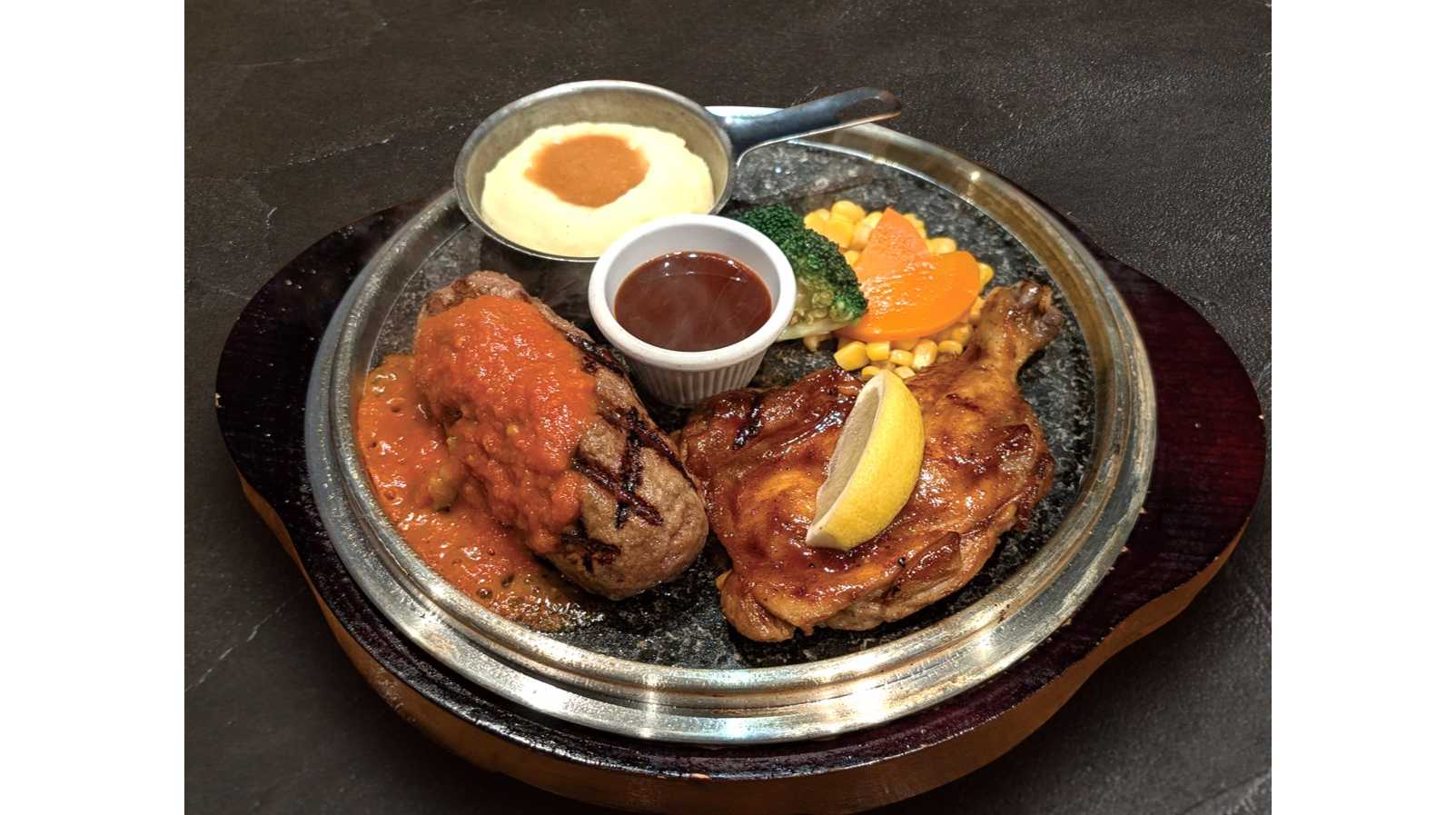 石焼きハンバーグ「ストーンバーグ」、2カ月ごとの限定企画第3弾はテキサス風メニュー