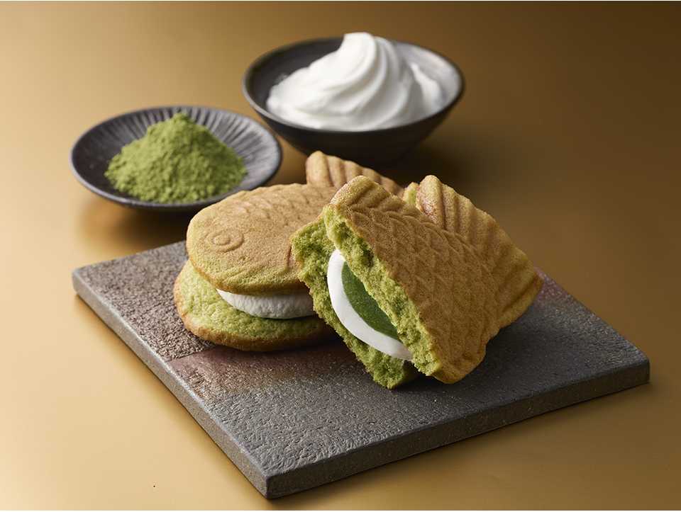 天空の抹茶・茶たい焼(抹茶ミルク)