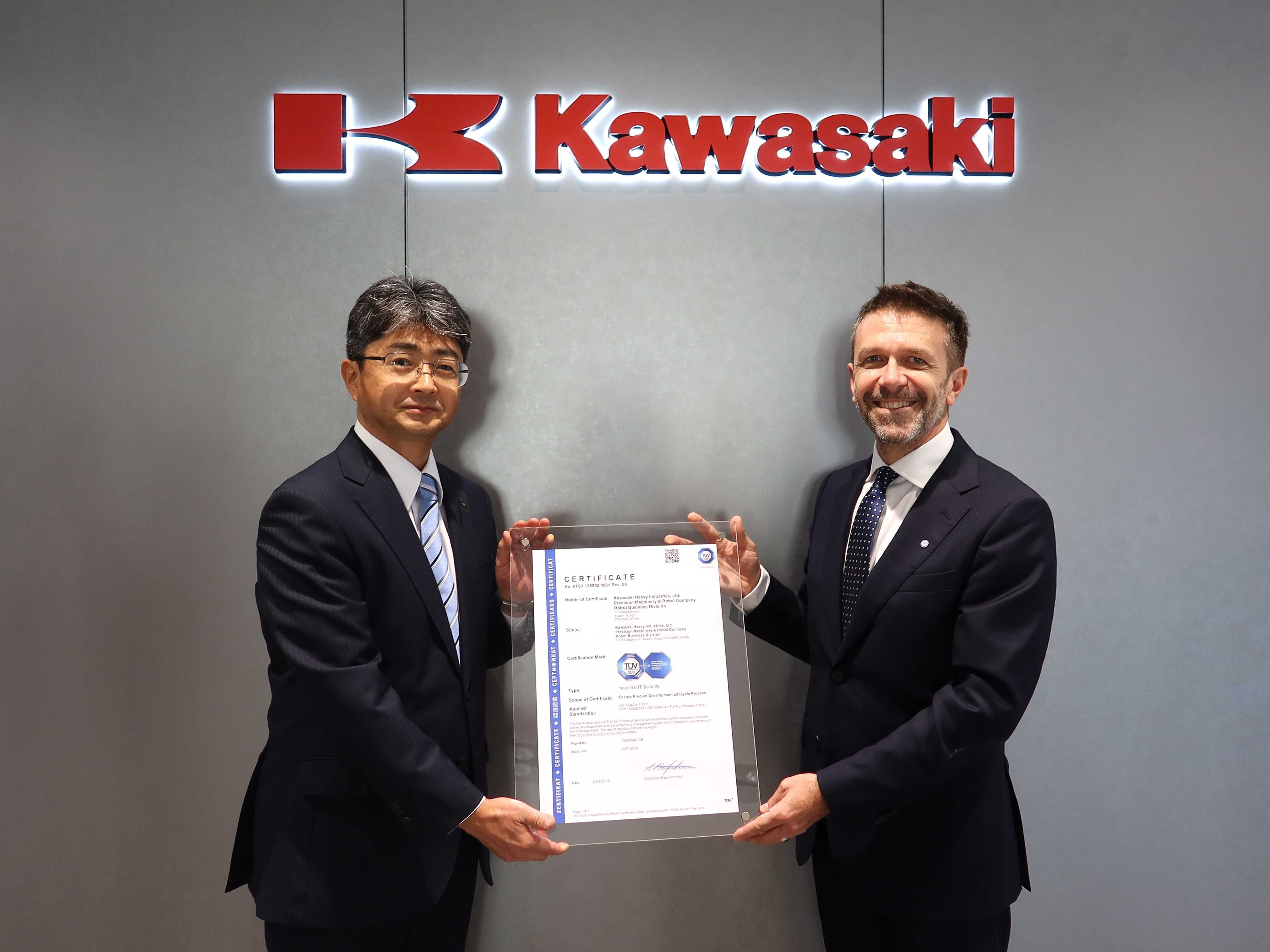 産業用サイバーセキュリティ国際標準規格「IEC 62443-4-1」認証を取得 | 川崎重工業株式会社