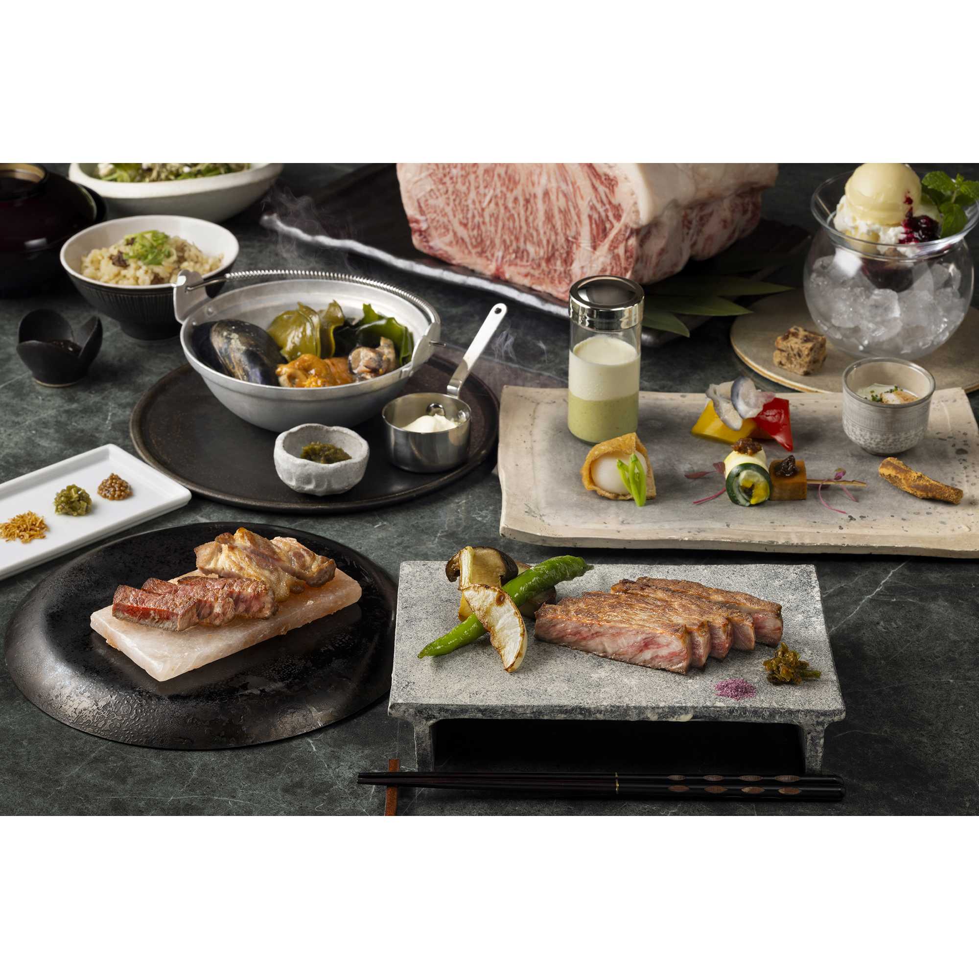 コートヤード・バイ・マリオット 新大阪ステーション 鉄板焼き 一花一葉