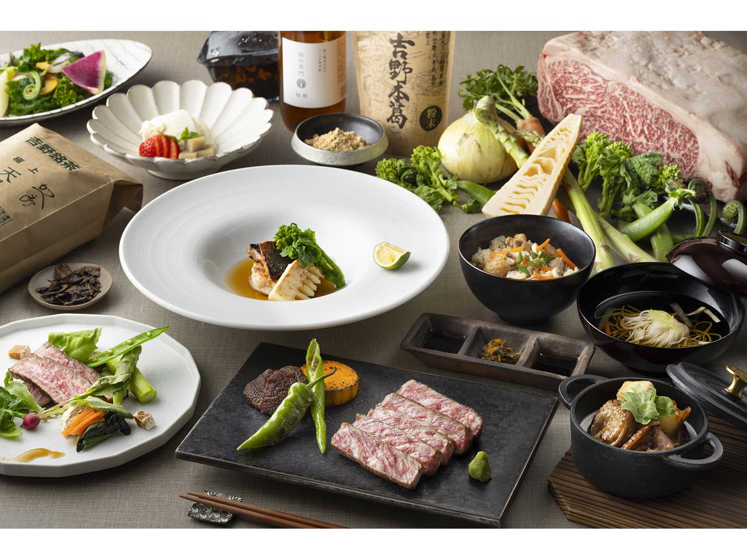 コートヤード・バイ・マリオット 新大阪ステーション 鉄板焼き 一花一葉