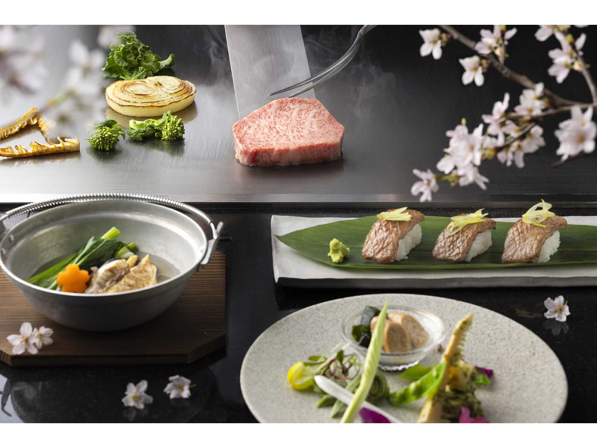 コートヤード・バイ・マリオット 新大阪ステーション 鉄板焼き 一花一葉