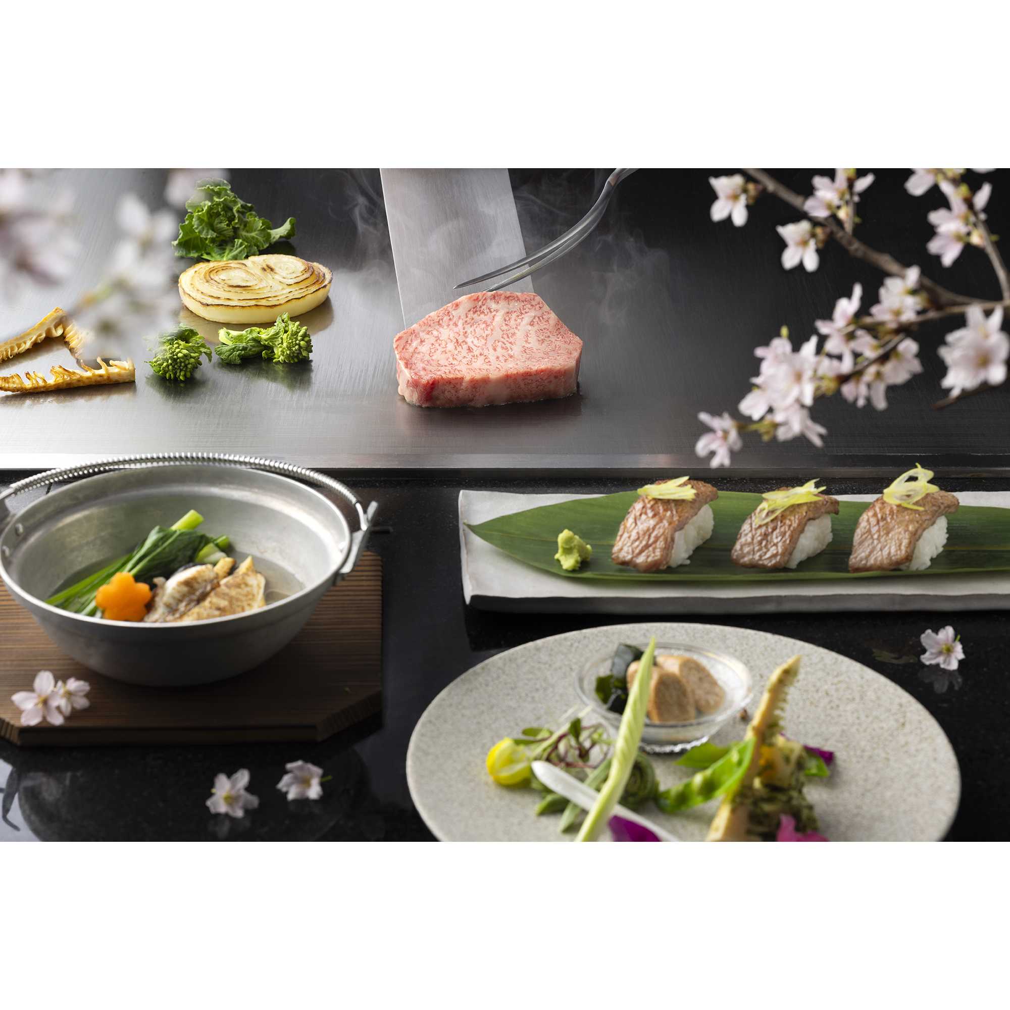 コートヤード・バイ・マリオット 新大阪ステーション 鉄板焼き 一花一葉