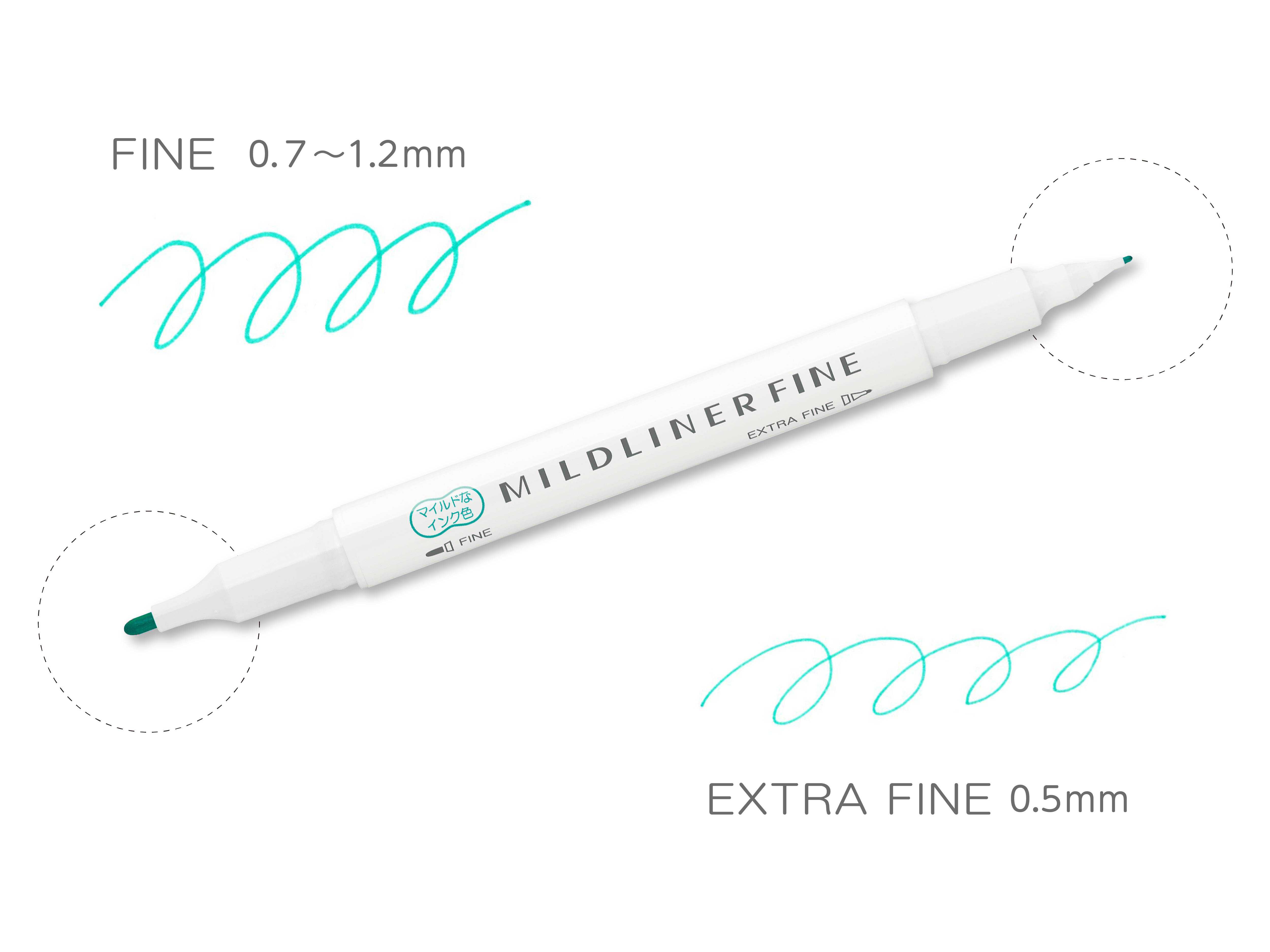 マイルドライナーファイン筆記線