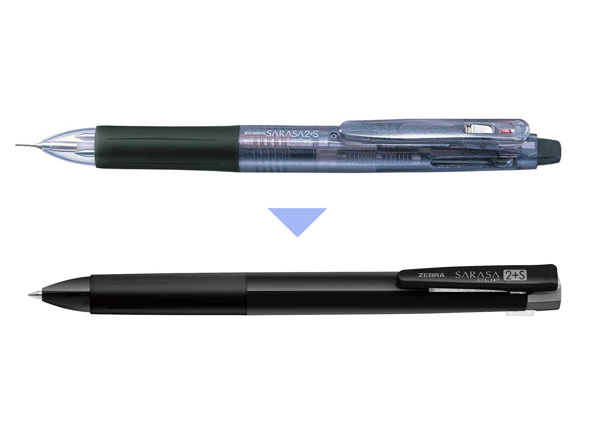 サラサクリップ2＋S比較